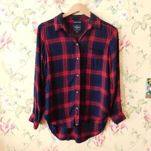 🦔🐾American Eagle Boyfriend Fit Soft Flannel🦔🐾